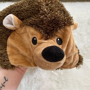 Plush Hedgehog Dog Costume - Brown